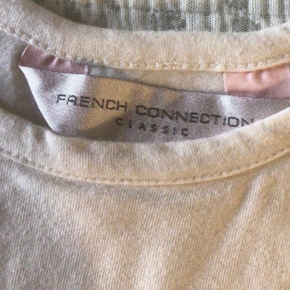 French Connection Striped Tank Top L - Picture 2 of 4